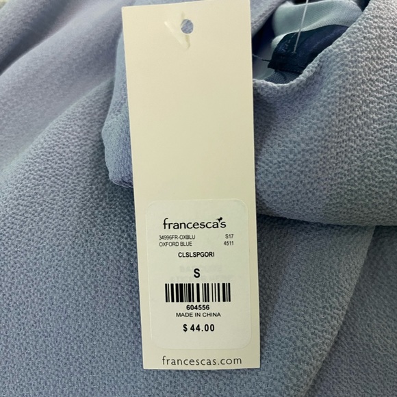 Blue Mini Dress - Picture 3 of 4